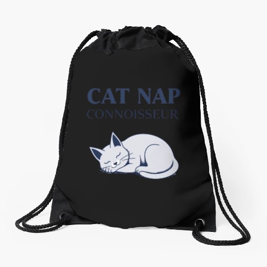 Catnap Connoisseur Drawstring Bags