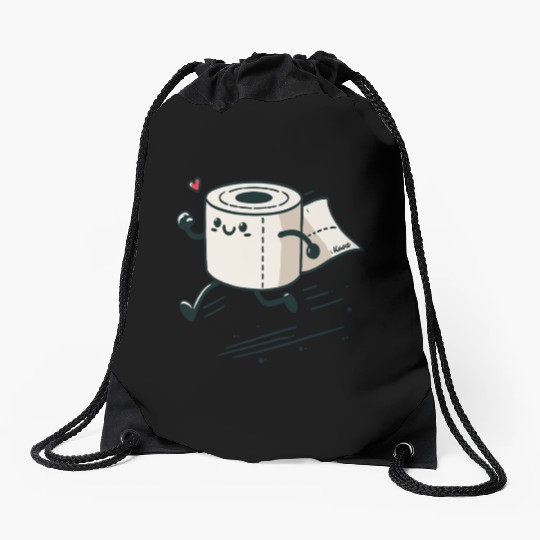 Running Toilet Paper – Emergency Mode Drawstring Bags