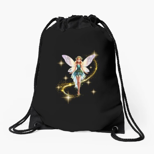 Twilight Fairy Glow Drawstring Bags