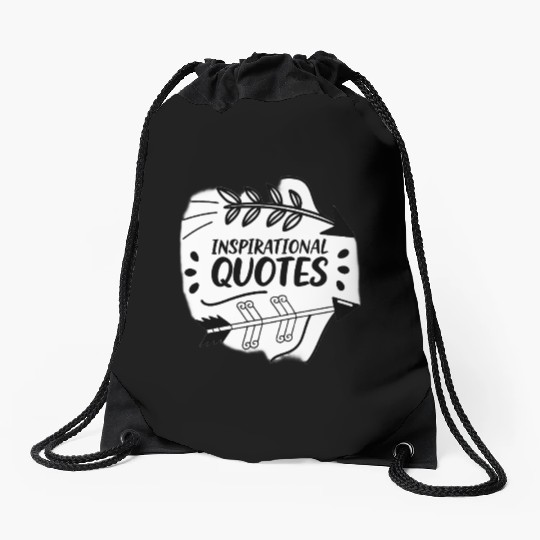 Rise & Grind – Motivational Quote Drawstring Bags