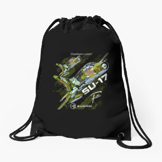 Sukhoi Su-17 Fitter – Iconic Soviet Jet Drawstring Bags