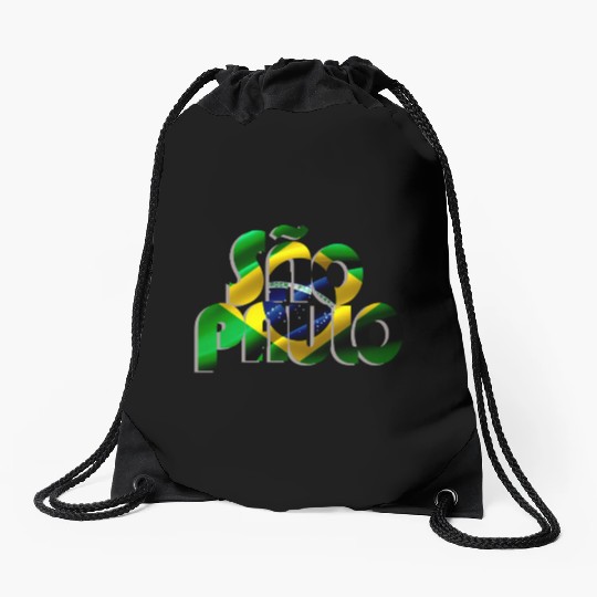 Sao Paulo Drawstring Bags