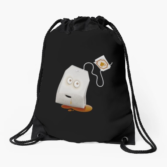 T-Force Tea Bag - Gold/ Brown Drawstring Bags