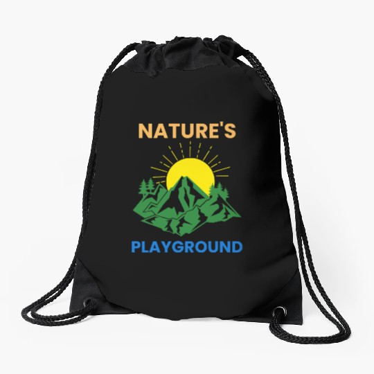 Nature's Playground Drawstring Bags