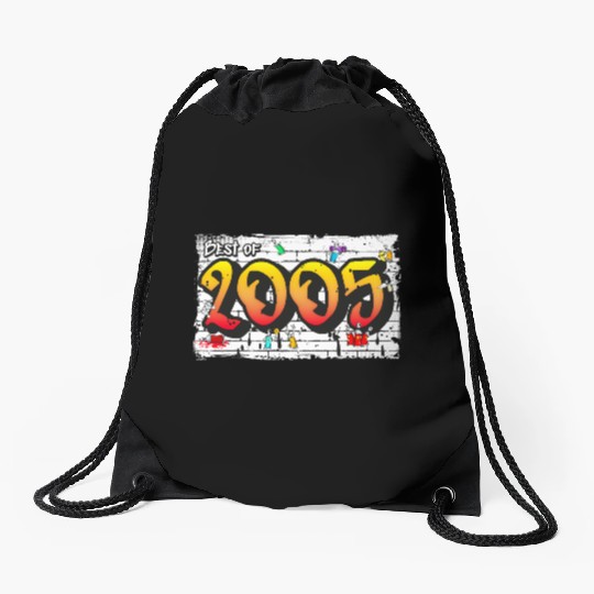 Graffiti Vibes Since 2005 – 20 Years of Urban Edge Drawstring Bags