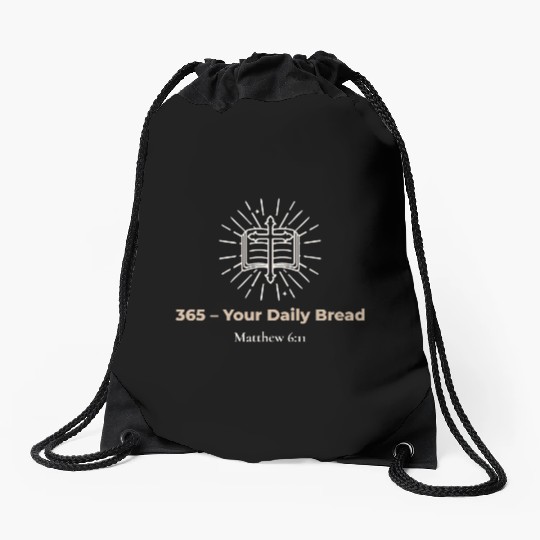 365 Your Daily Bread 365 Bible Drawstring Bags