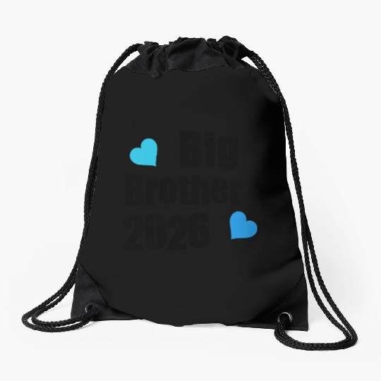 Big Brother 2026 with Blue Hearts Drawstring Bags