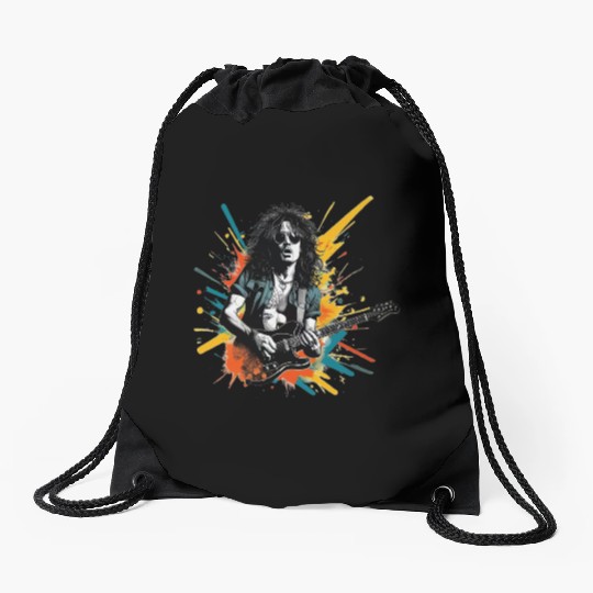 Rock and Roll Youth Avatar Stickers Drawstring Bags