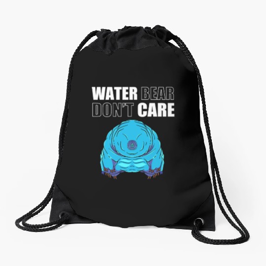 Tardigrade Science Biology Moss Pig Drawstring Bags