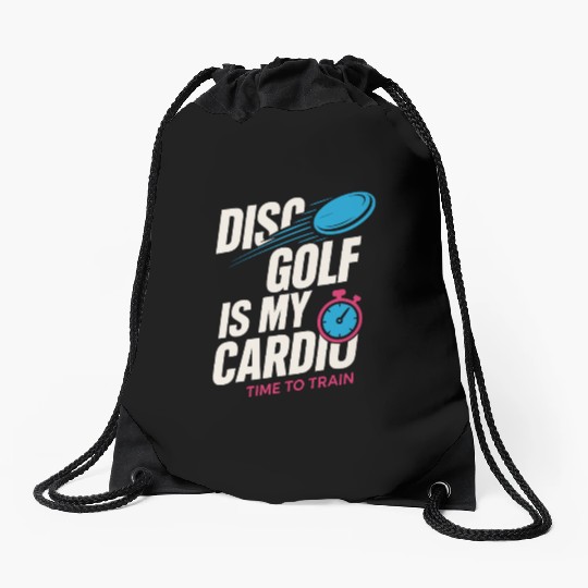 Disc Golf Coach Drawstring Bags Disc Golf Instructor Frisbee