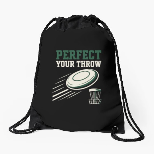 Disc Golf Coach Drawstring Bags Disc Golf Instructor Frisbee