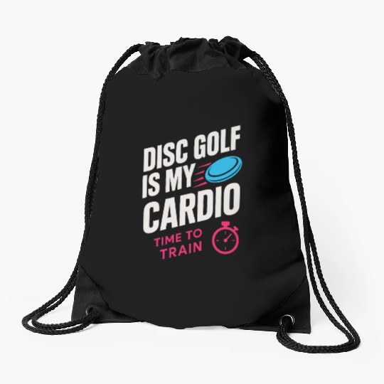 Disc Golf Coach Drawstring Bags Disc Golf Instructor Frisbee