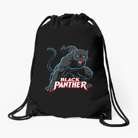 Black Panther. Drawstring Bags