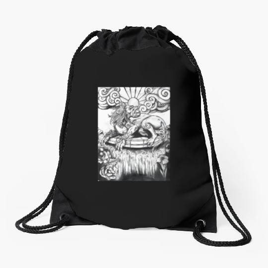 Indian Tarrot Drawstring Bags