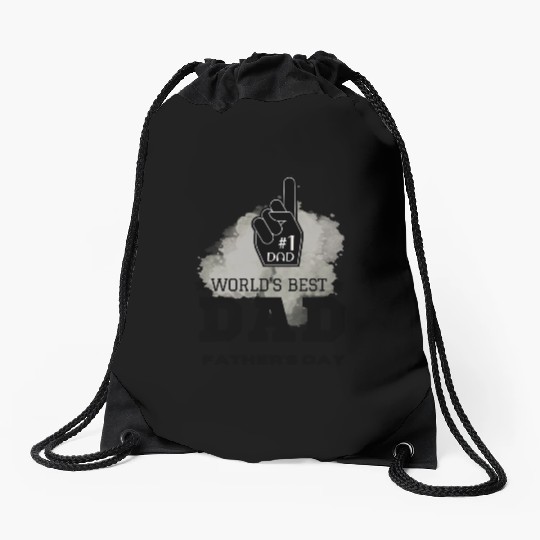 World’s Best Dad – Father’s Day Gift Drawstring Bags