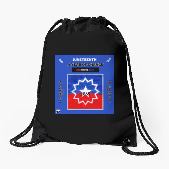 Juneteenth: An Official USA Holiday Drawstring Bags