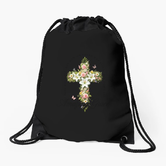 Amazing Grace Drawstring Bags