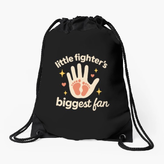 NICU Sibling Preemie Big Brother Big Sister Drawstring Bags