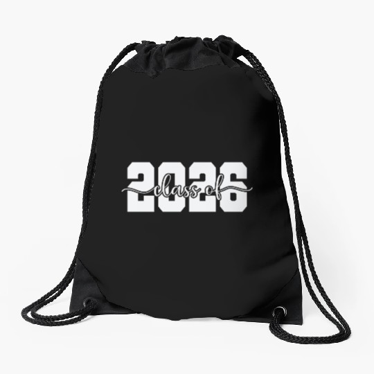 Class of 2026 Summer Vacation Drawstring Bags