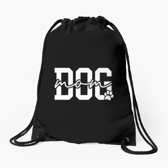 Dog Mom Cool Dog Moms Club Drawstring Bags