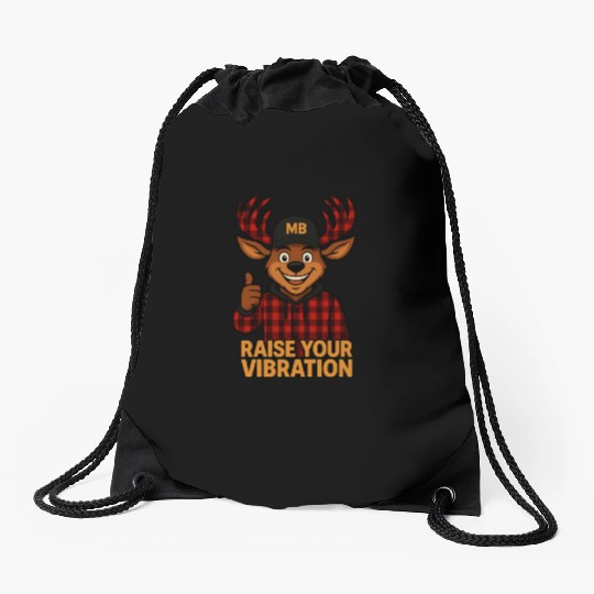Moe Bucks All Is Good Drawstring Bags – Positive Vibes