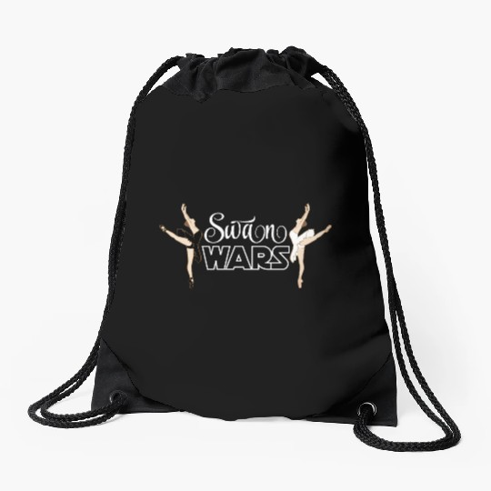 Ballet Dancer gift for ballerina dance teacher Drawstring Bags