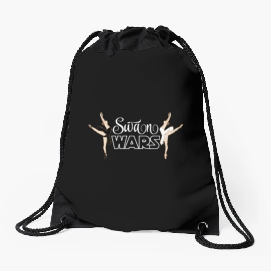 Ballet Dancer gift for ballerina dance teacher Drawstring Bags