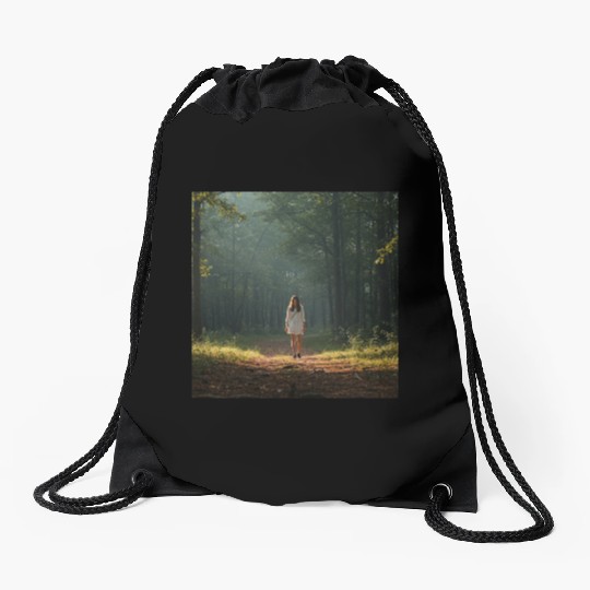 Enchanted Forest Mystique Drawstring Bags