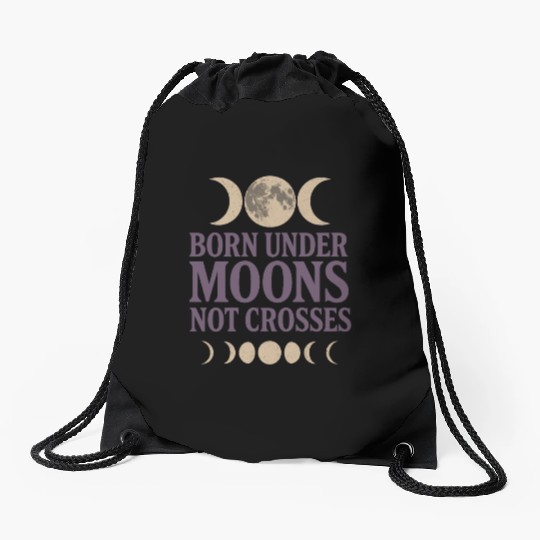 Pagan Pride Wiccan Lifestyle Earth Magic Witch Drawstring Bags