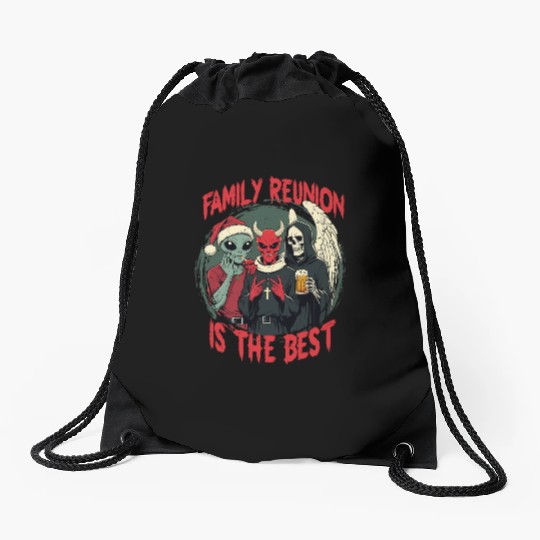 Occult Demonology Tarot Family Reunion Is The Best Drawstring Bags