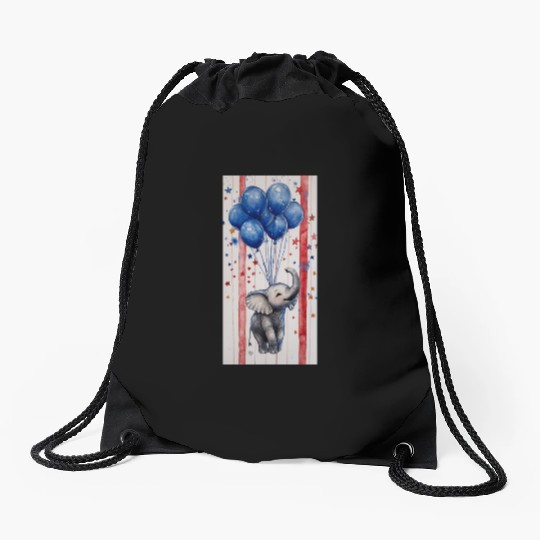Stars, Stripes & Sweet Dreams Drawstring Bags