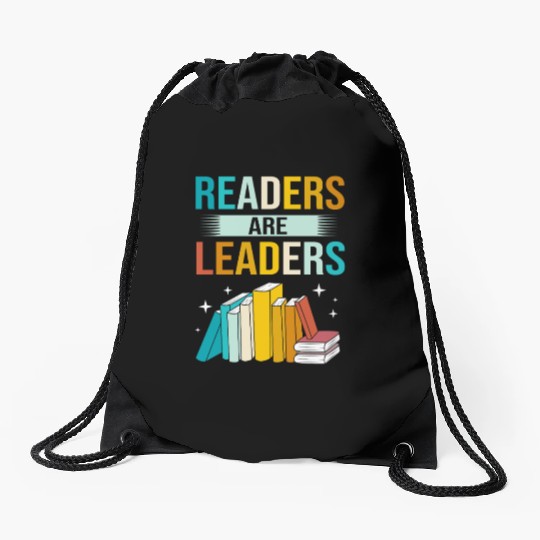 Reading Teacher Library Book Read Drawstring Bags