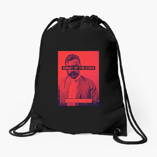 Emiliano Zapata (EOTS) (R) Drawstring Bags