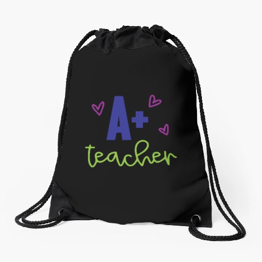 A+ Teacher – Appreciation Gift Drawstring Bags