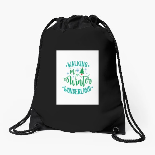walking Drawstring Bags