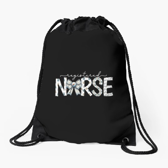 registered nurse Drawstring Bags/Drawstring Bags