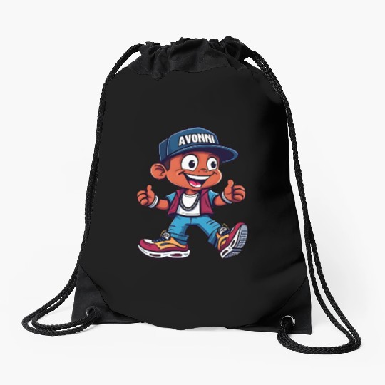Urban Kid Streetwear Design Drawstring Bags