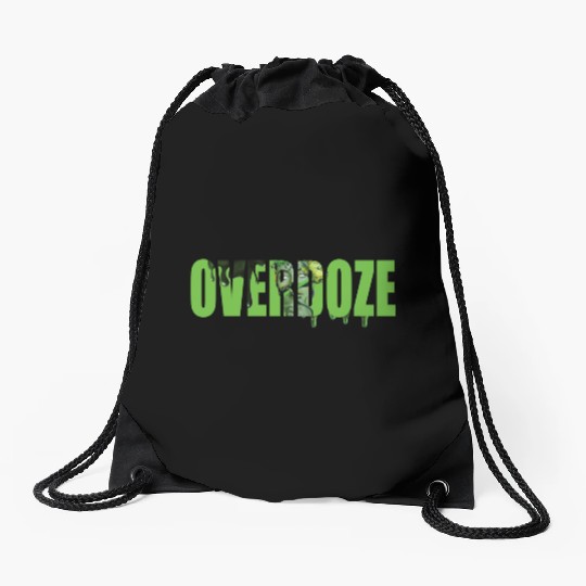 Overdose Thriller Art Print Drawstring Bags