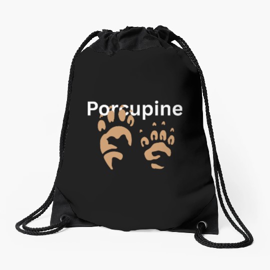 Paraguine Paw Prints Animal Design Drawstring Bags