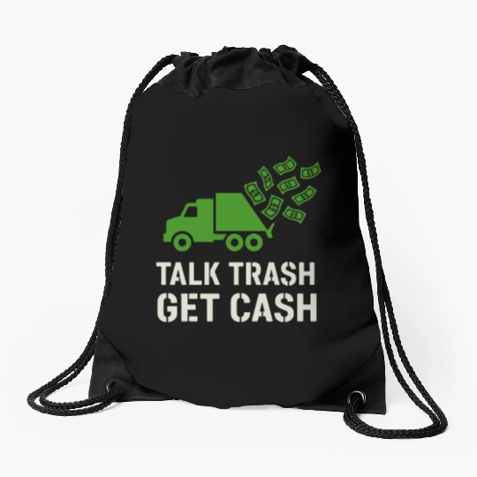 Garbage Truck Driver Trash Dad Hero Pickup Drawstring Bags