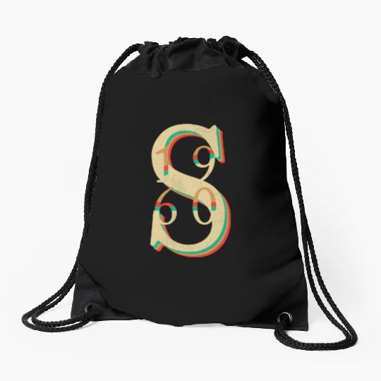 Unique Vintage '1960s' Design Drawstring Bags