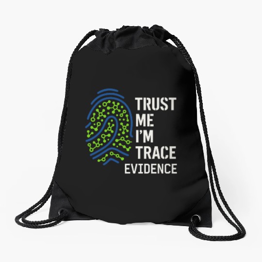 Forensic Chemist Crime Lab Toxicology Science Drawstring Bags