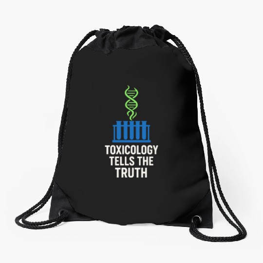Forensic Chemist Crime Lab Toxicology Science Drawstring Bags