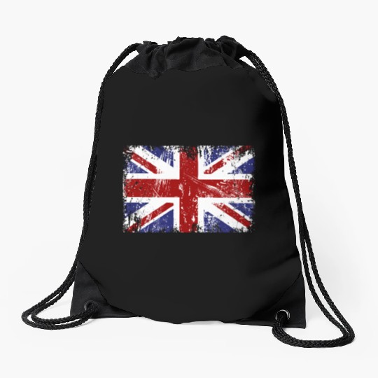 British Flag Union Jack Drawstring Bags