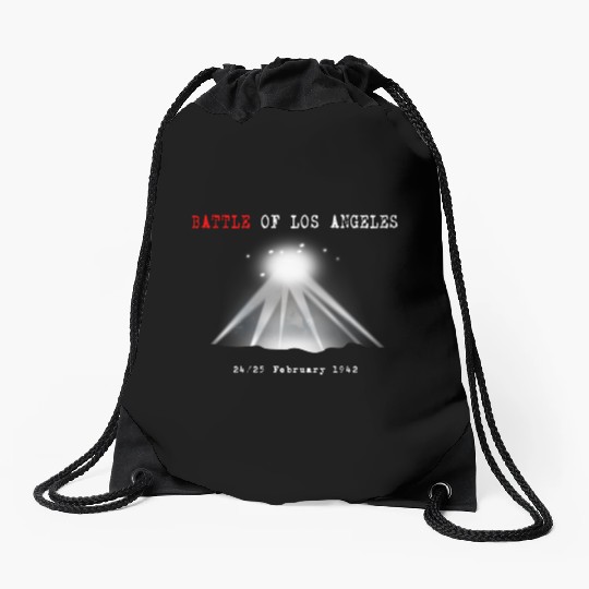Battle Los Angeles 1942 Drawstring Bags