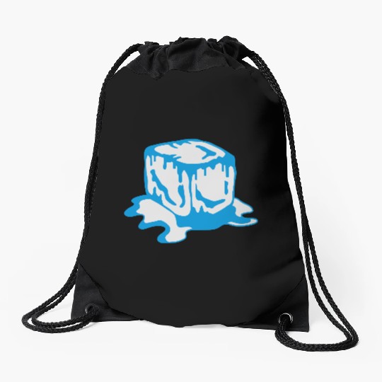Ice Cube Drawstring Bags