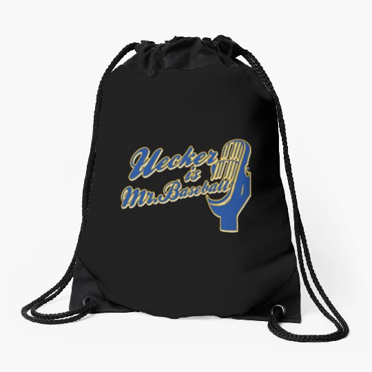 Ueck Uecker Milwaukee Mr. Baseball Drawstring Bags