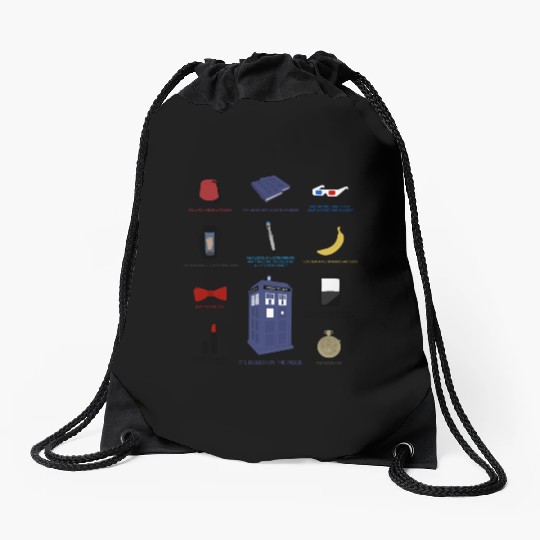 Doctor Who Items Drawstring Bags