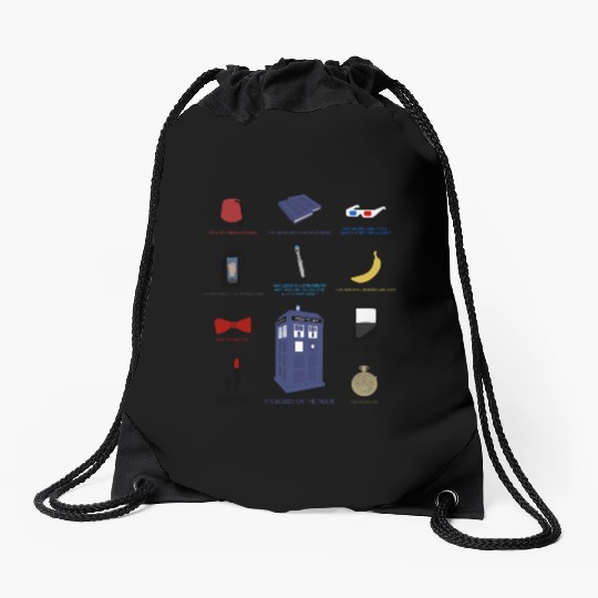 Doctor Who Items Drawstring Bags