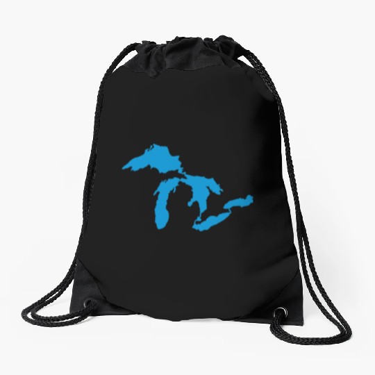 Great Lakes Drawstring Bags